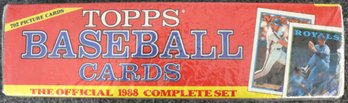 Sealed Box Of 1988 Topps Baseball Cards - 792 Picture Cards