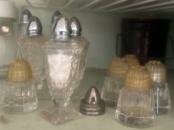 Various Salt & Pepper Shakers