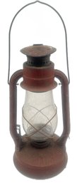 Vintage Dietz No. 2 Red Blizzard Kerosene Lantern, 129.5'H