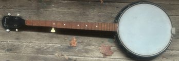 Vintage Silvertone 4 String Banjo, As Found No Strings, 38.5'L