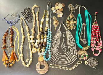 Lot Of Costume Jewelry - Mostly Necklaces, Express, Napier And Others