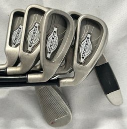 8 Pcs Golf Club, 7-CallawayRCH-96 Big Bertha Irons No. P, 4, 5, 6, 7, 8, 9 And Ray Cook Putter