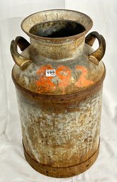 Vintage Milk Can, 13' Diam. X 24'H