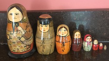 Vintage Russian Nesting Doll