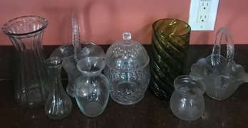 8 Pcs Misc Glasswear