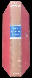 1940 J.F. Kennedy's First Edition 'Why England Slept'