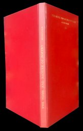 1933 First Edition 'The Name And Nature Of Poetry' By A.F. Housman, 5-1/2' X 7-5/8'H