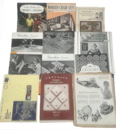 Various Vintage Craft Magazines And Pamphlets