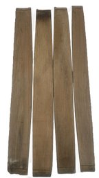 4 Pcs Vintage Barrel Staves For Crafting, 3.25' X 28.28'L