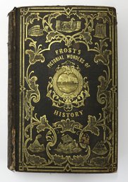 1844 Book:  ' Frost's Pictorial Wonders Of History'