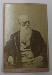 Cabinet Card: Artist William Morris Hunt By A. Marshall - Boston 1870's