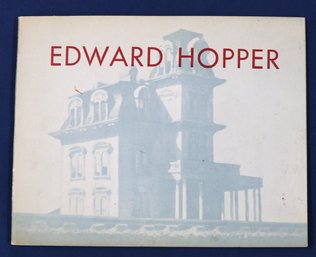 1950 Book 'Edward Hopper - Retrospective Exhibition' - By Lloyd Goodrich