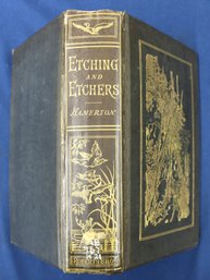 1892 Book: 'etching And Etchers' By Hamerton