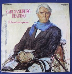 Three Record Albums - 2 Poets Reading Their Poems - 2 Carl Sandburg And 1 T.s.eliot