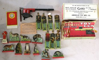 1903 Rapid Fire Gun Set With Targets And Box