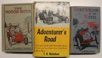 Three Vintage Books - All Related To Early Motor Vehicles