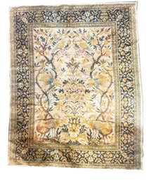 Vintage Hand Woven Oriental Carpet, 48.5' X 61.5'