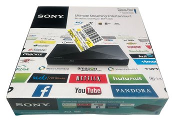 Sony Ultimate Streaming Entertainment Blu-Ray Disc/DVD Player BDP-S1200, Appears To Be New In Box