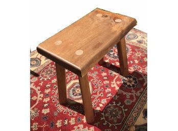 4-Legged Sturdy Wooden Stool