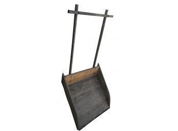 Vintage Wooden Snow Shovel Sled