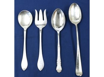 Serving Utensils - 13' Stuffing Spoon - 11' Spoon & 11' Spoon & Fork Set