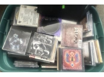 Tub FULL Of Vintage CDs, All Sounds, Various Artists, Too Many To Count!