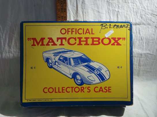 Lesney Official Matchbox Collector's Case - 1966-  Holds 48 Cars -  Lesney Products
