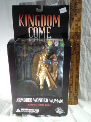 DC Direct  Kingdom Come -ARMORED WONDER WOMAN- Collection Action Figure,  Wave 3,  New In Original Box