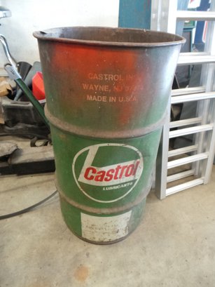 Lot # 25 -  Large Castrol Metal Can- See Pics -