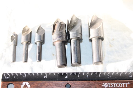 6 Small - Medium Chamfer Bits -  - Power Tool Accessories