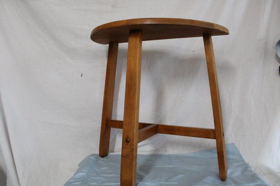 Wooden Tripod Footed Wall  Stool   22'  Tall,  22 Wide  Approx