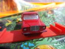 Lesney - 1964 #71 Jeep Gladiator Pick Up - , Made In England Red With White Interior