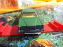 Matchbox 1978 - #74 - Super Fast Cougar Villager, Lesney Prod And Co.- Metalic Green With Yellow Interior