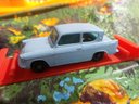 Lesney - 1960's Vintage # 7 - Ford Anglia  Made In Eng. - Blue Windows , Good Shape