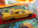 Lesney - 1960's Vintage  # 20 - Chevrolate Imapala Taxi Matchbox Series -yelloworange, Driver, Repaint Roof