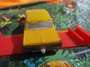 Lesney - 1960's Vintage  # 20 - Chevrolate Imapala Taxi Matchbox Series -yelloworange, Driver, Repaint Roof