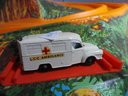 Lesney - 1960's  Vintage No.14 Lomas Ambulance Back Doors Open