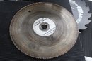 Black And Decker Circular Saw And  Blades  - 7 Inch - Turned On