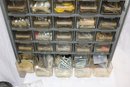 Hardware & Parts Drawer Cabinet Organizer - 12x11x6, 30 Drawer  With Random Nails And Screws, Bolts, Nuts,