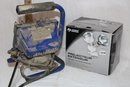 Outdoor Flood Light Kit With Motion Sensor -New In Box & Working Shop Light