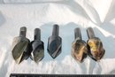 5 Large Chamfer Bits - 2 Newly Sharpened  And 3 Used  - Power Tool Accessories