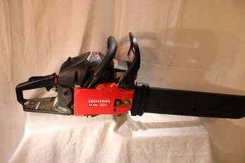 Craftsman Gas 2 Cycle 42cc Chain Saw  18 ' Blade