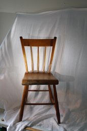 Antique Thumbnail Chair -unique Legs