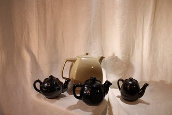 Lot Of Cocoa, Coffee Pots And Tea Pots