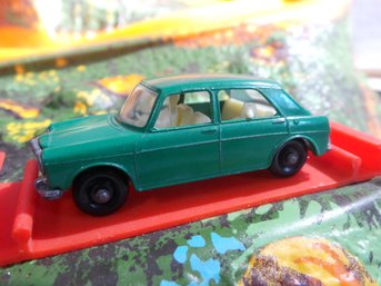 Lesney - 1966 Vintage  # 64 - M.G. 1100  - Matchbox Series - Green, Very Minimal Wear - Has Driver