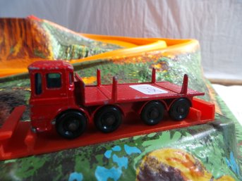Lesney - 1960's  Vintage Leyland No.10 Matchbox Series Fire Truck - 5 Grey Pipes Present But Not In Pictures