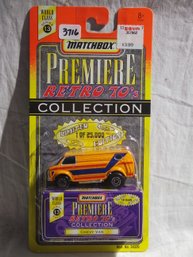 Matchbox Premiere Collection -Chevy Van- Retro 70's Collection - World Class Series 13 -(6 Of 6 )