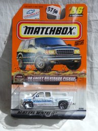 Matchbox 1998 -  Mattel Wheels #86 - Farm - '99 Chevy Silverado Pickup  In Original Wrapper  Series 18