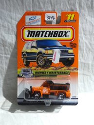 Matchbox 1998 - Mattel Wheels #11 -Highway Haulers - Highway Maintenance In Original Wrapper  Series 3