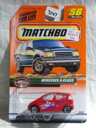 Matchbox 1998 - Mattel Wheels #56 - Wilderness Adventure - Mercedes A- Class In Original Wrapper  Series 12